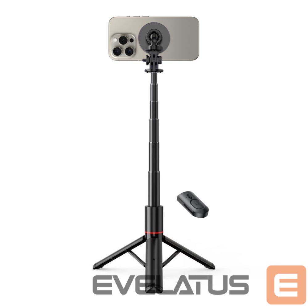 Camera accessory Tech-Protect Tech-Protect L06S Bluetooth magnetic selfie stick with MagSafe, remote control, tripod up to 82cm and 360 head - black