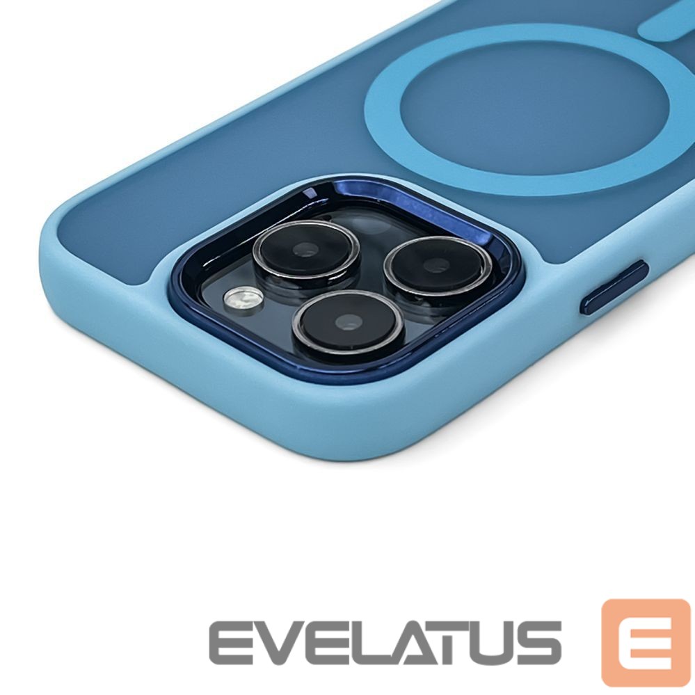 Back panel cover Wozinsky Wozinsky Fashion Case with MagSafe for Samsung Galaxy S24 FE - Blue
