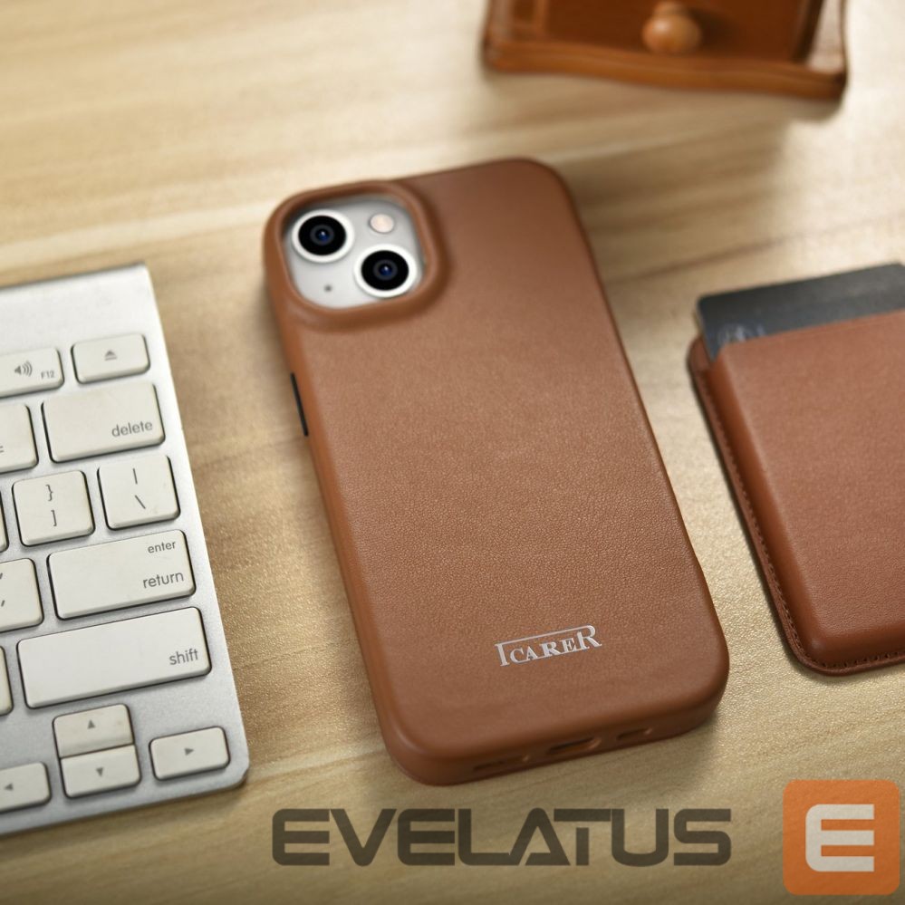 Back panel cover iCarer Brown