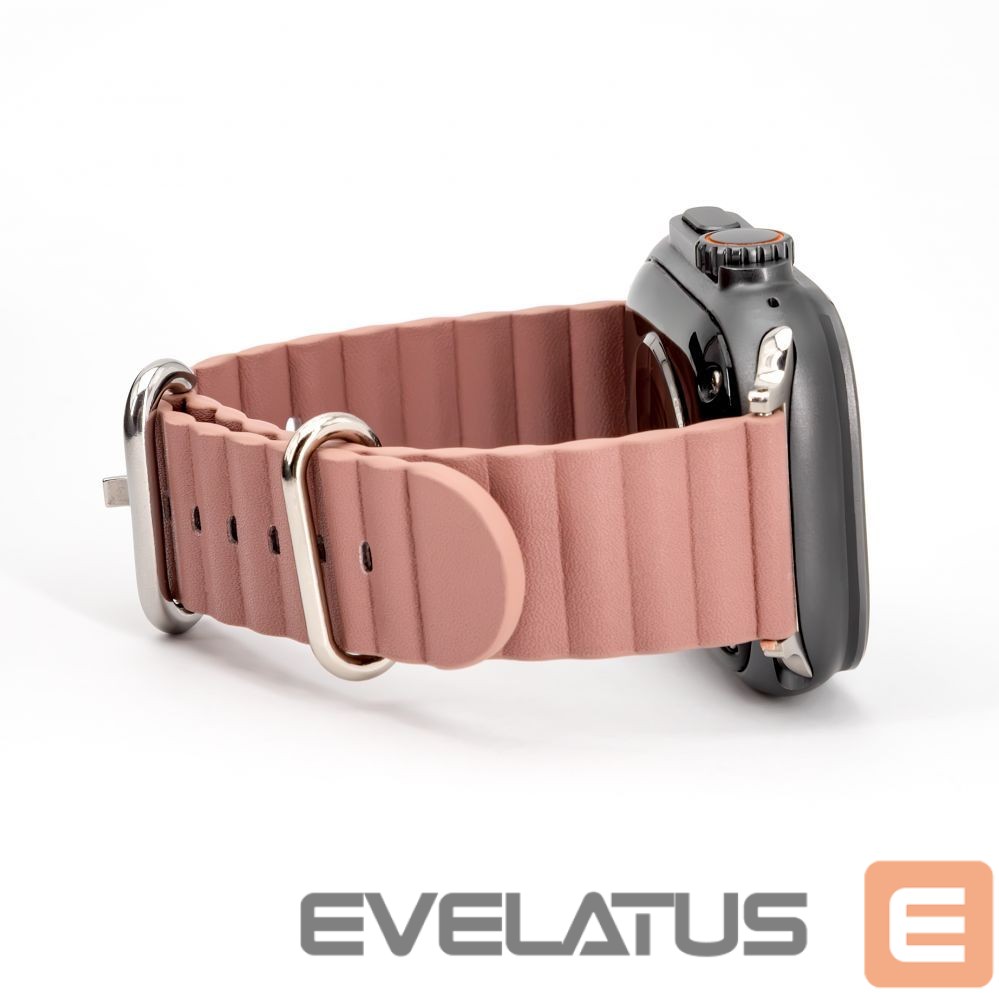 Strap Connect Watch 38/40/41mm Marine leather Watch Strap Smoky Purple