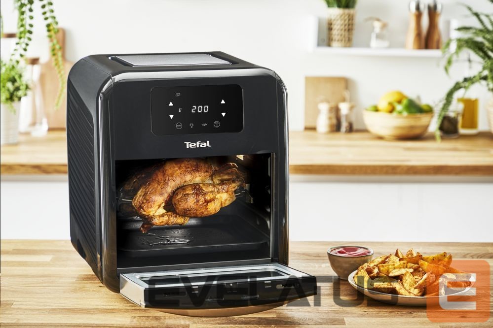 Table grill TEFAL Easy Fry Air fryer Oven and Grill FW501815 Power 2050 W, Capacity 11 L, Black