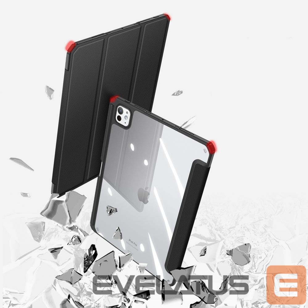 Back panel cover Dux Ducis Dux Ducis Toby case with flap and stand for iPad Pro 11" 2024 - black