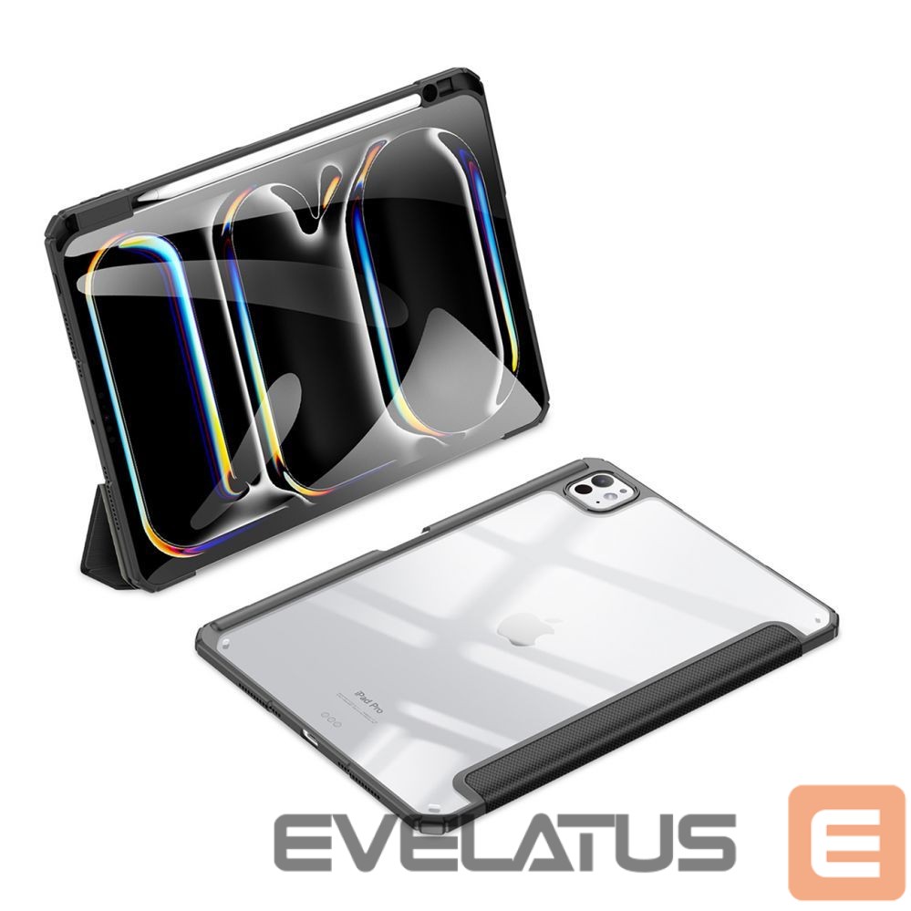 Back panel cover Dux Ducis Dux Ducis Toby case with flap and stand for iPad Pro 11" 2024 - black