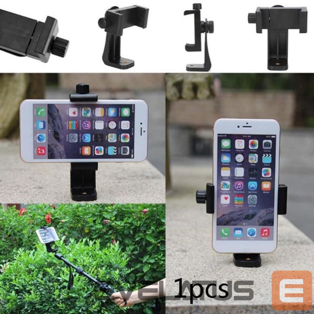 Camera accessory Hurtel Adjustable harness for a sports camera with a rotating tripod and a phone stand
