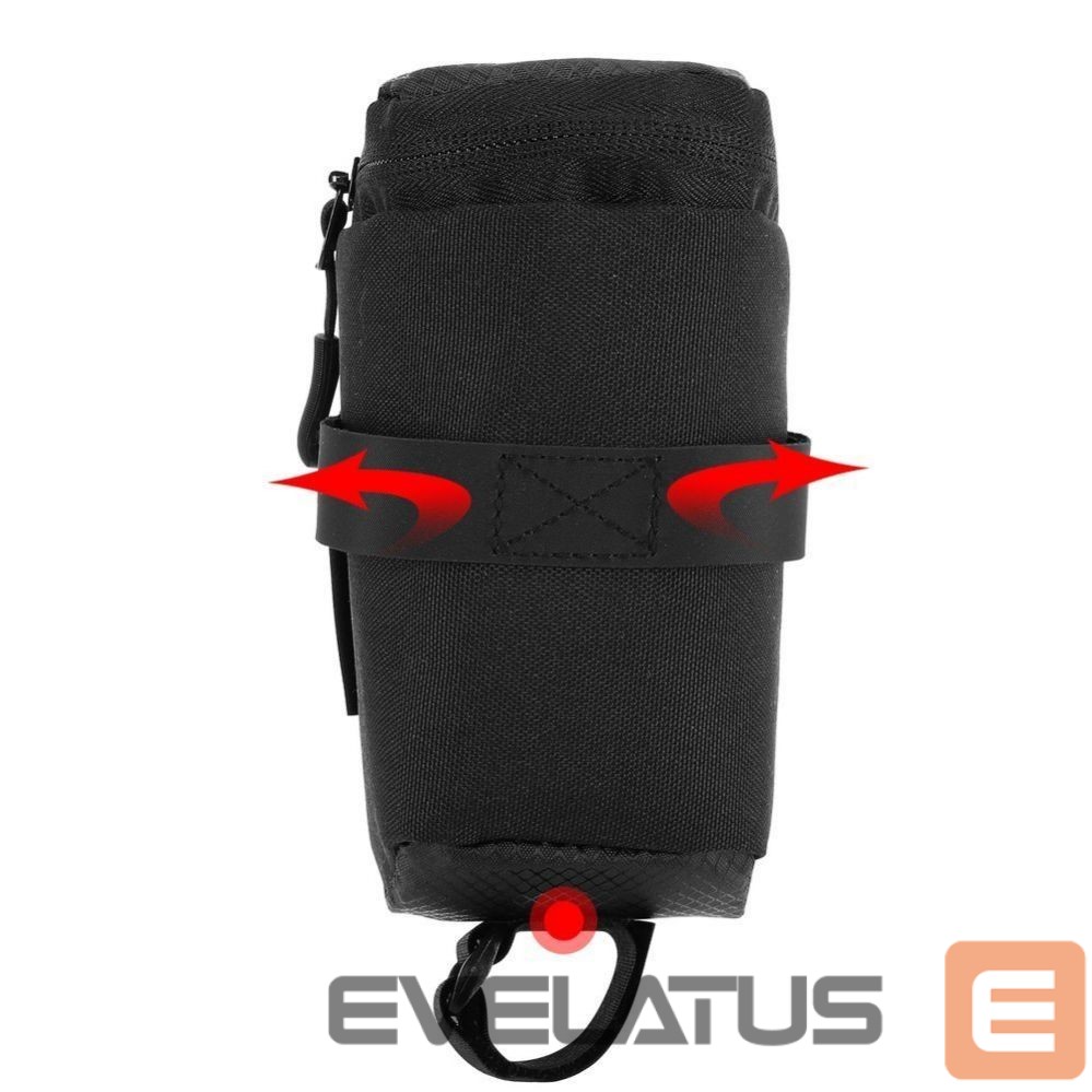 Bicycle accessory Wozinsky Wozinsky small bicycle saddle bag 0.6 l black (WBB8BK black)