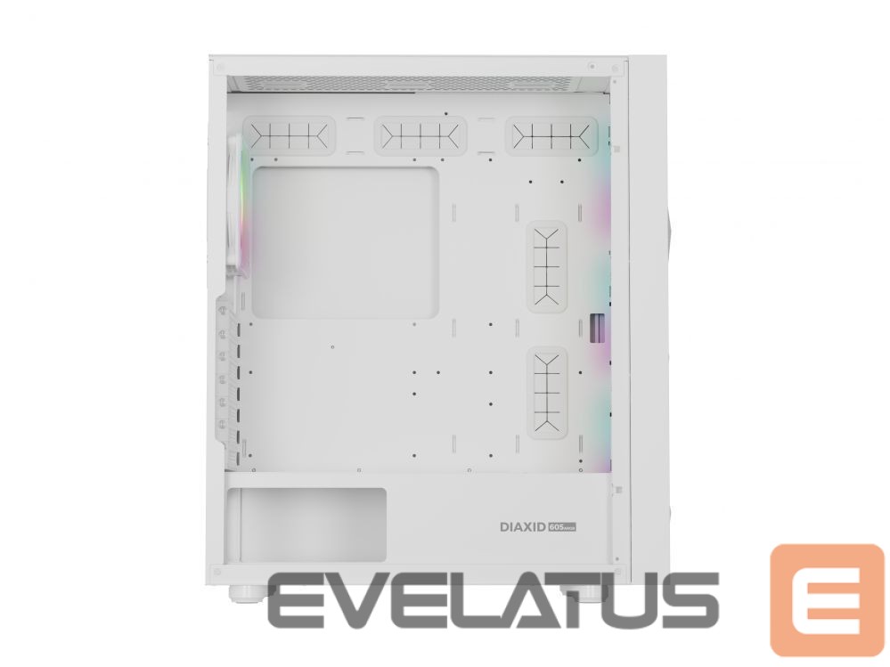 Computer components Natec NATEC Genesis PC Case Diaxid 605 white