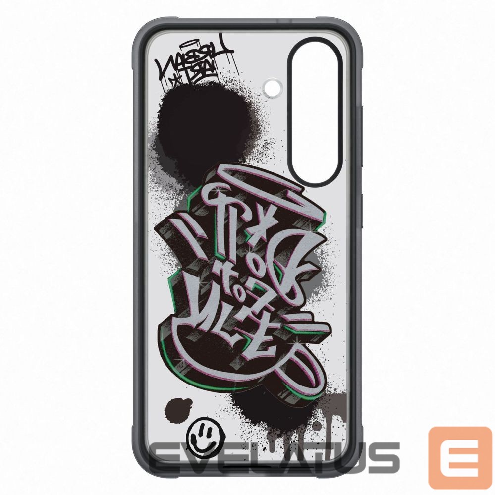 Back panel cover Samsung Samsung Flipsuit Case Rugged EF-JS931CBEGWW for Samsung Galaxy S25 - Black