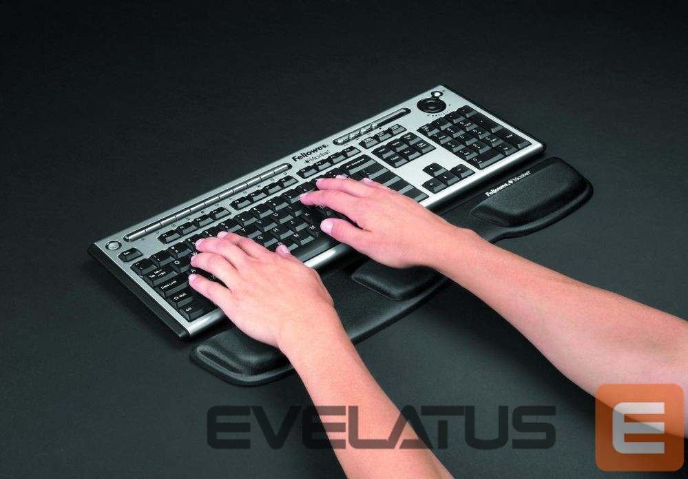 Computer mouse Fellowes FABRIC - mousepad Health-V kayboard, black |