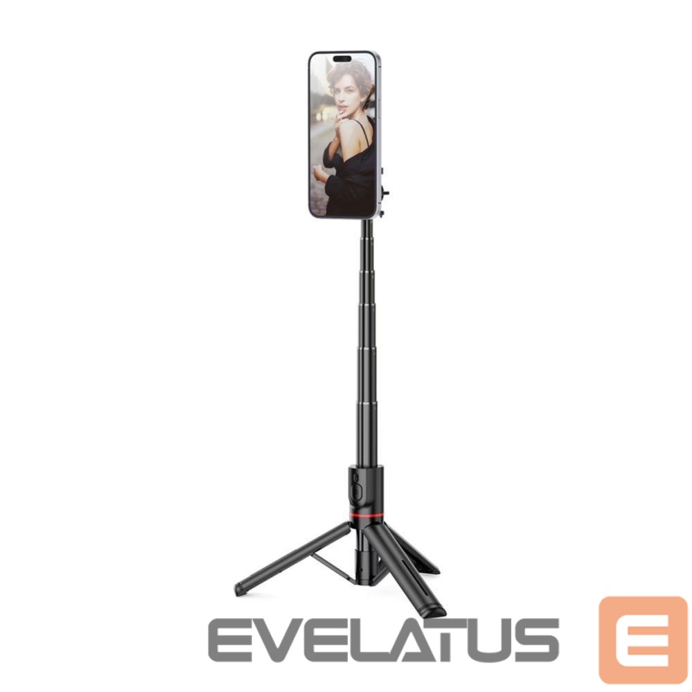 Camera accessory Tech-Protect Tech-Protect L06S Bluetooth magnetic selfie stick with MagSafe, remote control, tripod up to 82cm and 360 head - black