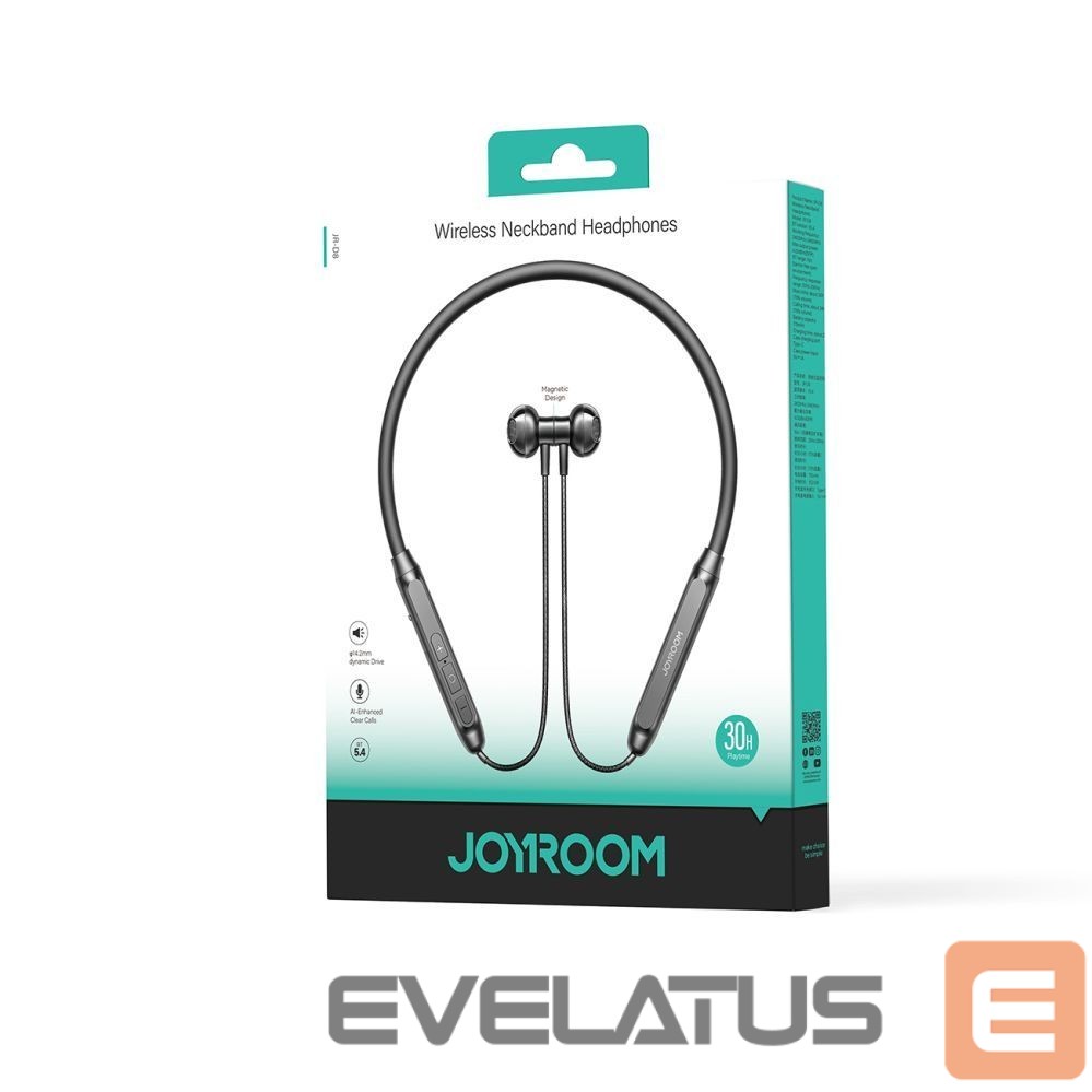 Wired headphones Joyroom Joyroom JR-D8 Bluetooth Wireless Headphones with Headband - Black