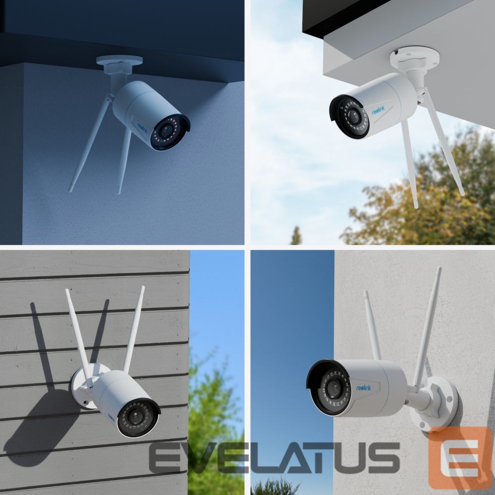 Webcam Reolink WiFi Camera W320 Bullet 5 MP Fixed IP67 H.264 Micro SD, Max. 256 GB
