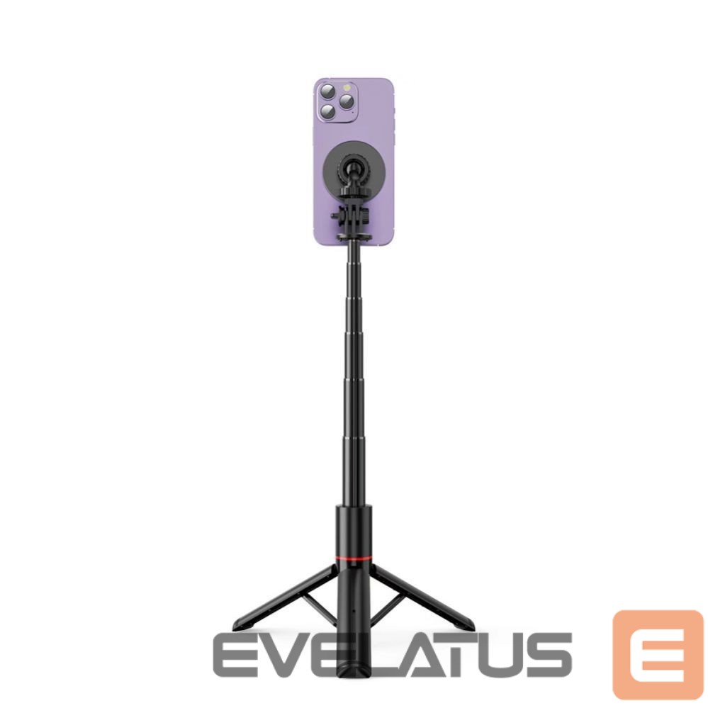 Camera accessory Tech-Protect Tech-Protect L06S Bluetooth magnetic selfie stick with MagSafe, remote control, tripod up to 82cm and 360 head - black