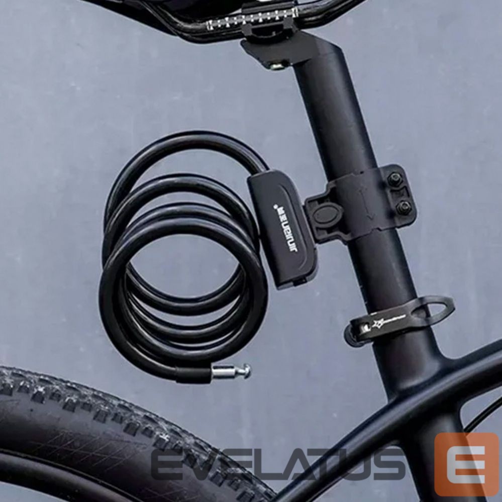 Bicycle accessory Rockbros Rockbros RKS515-BK bicycle lock with 1.1 m key - black