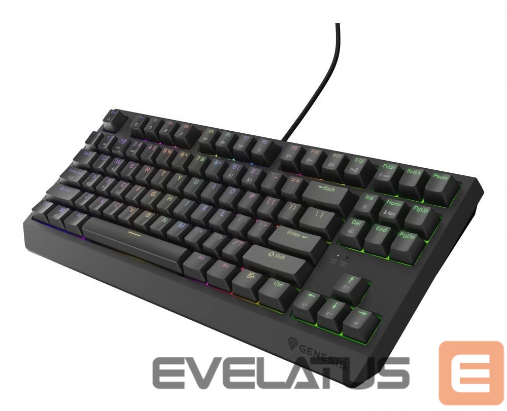Computer keyboard Genesis THOR 230 | Mechanical Gaming Keyboard | Wired | US | Black | USB Type-A | Outemu Brown