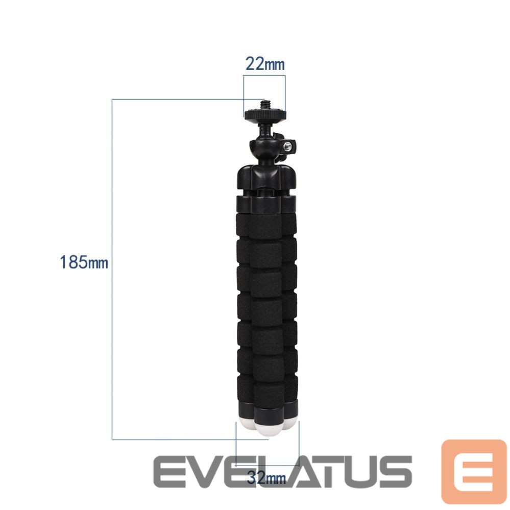 Camera accessory Hurtel Eleastic tripod for a phone and a selfie camera