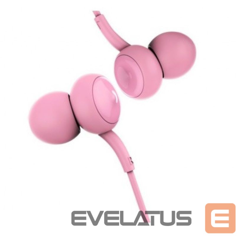Wired headphones Remax Earphone RM-510 Universal 3,5mm Pink
