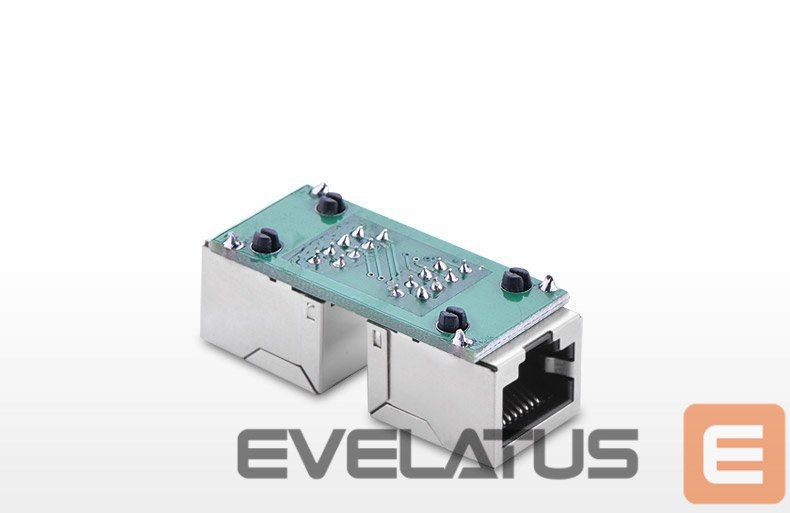 Converter Ugreen connector network cable connector network connector RJ45 white (NW114 20311) White
