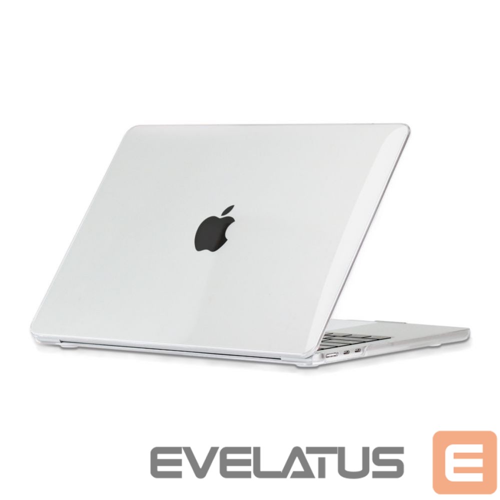 Other Computer Accessory Tech-Protect Tech-Protect SmartShell Case for MacBook Air 13" M2 / M3 / 2022-2024 - Transparent