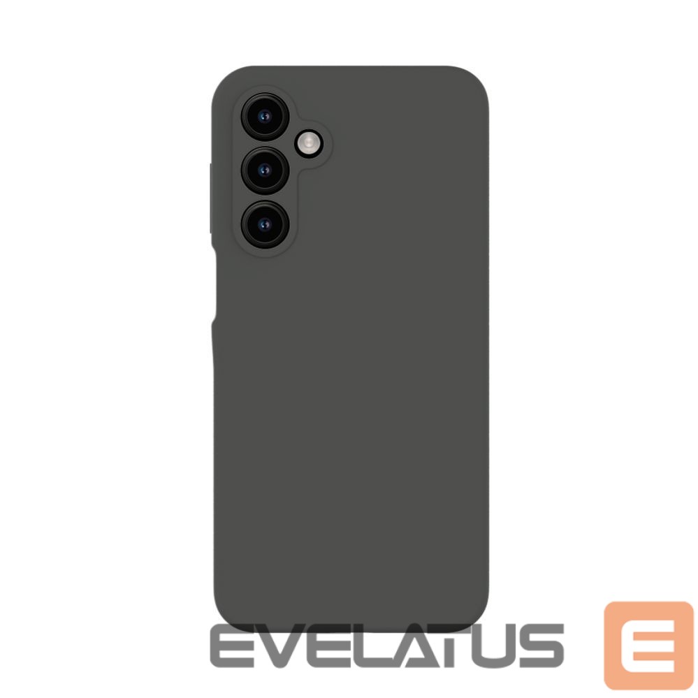 Back panel cover Evelatus Samsung Galaxy A16 Premium Magnetic Soft Touch Silicone Case Dark Grey