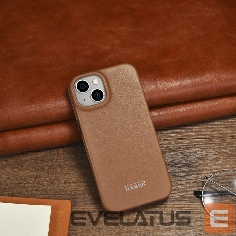 Back panel cover iCarer Brown