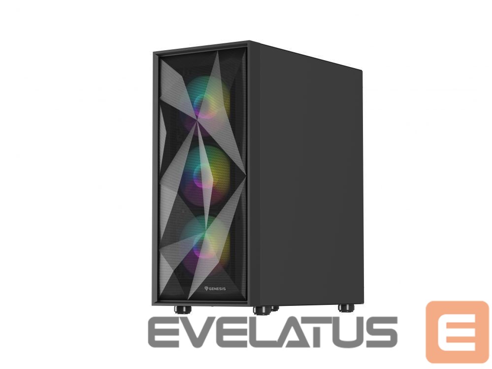 Computer components Natec NATEC Genesis PC Case Diaxid 605 black