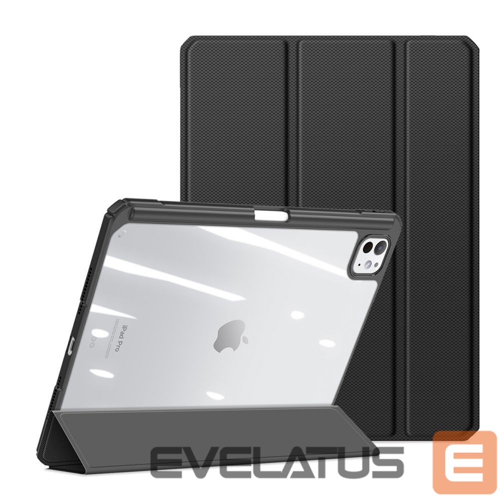 Back panel cover Dux Ducis Dux Ducis Toby case with flap and stand for iPad Pro 11" 2024 - black