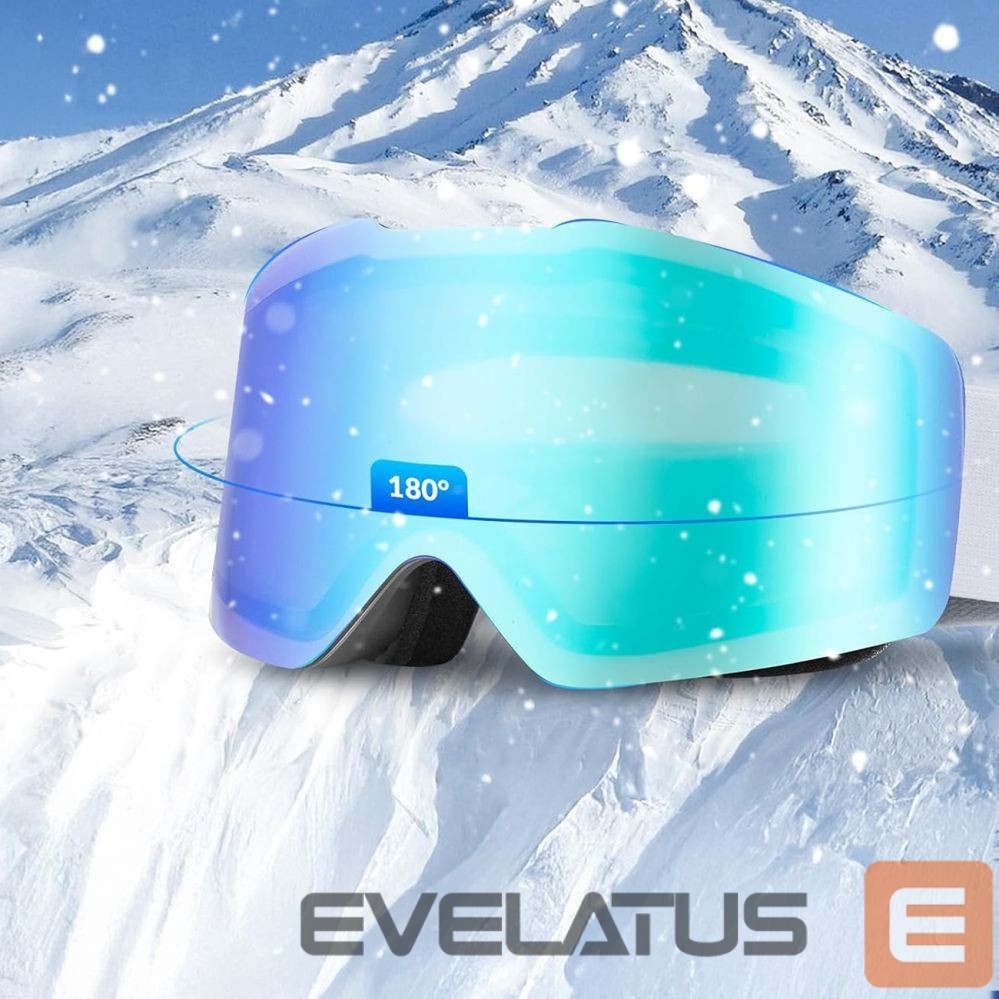 Other goods Qunature Qunature White Frameless Ski Goggles - White