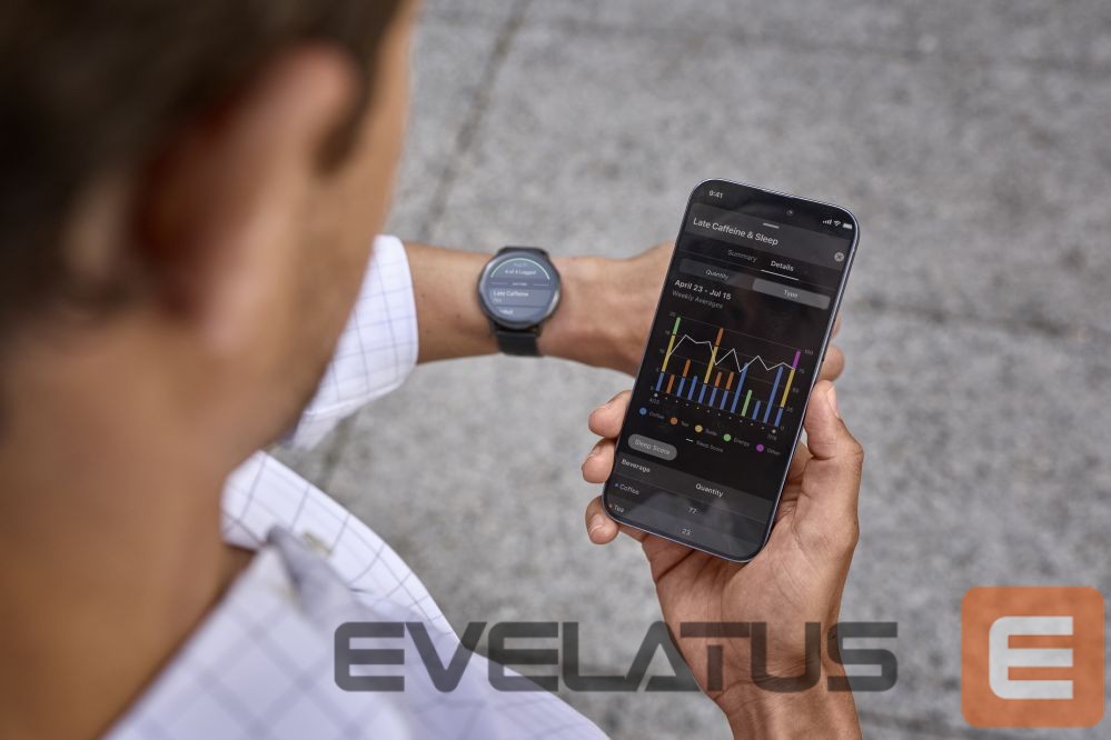 Smart watches Garmin Venu 4 - 45mm, Slate with Black Silicone Band sports watch