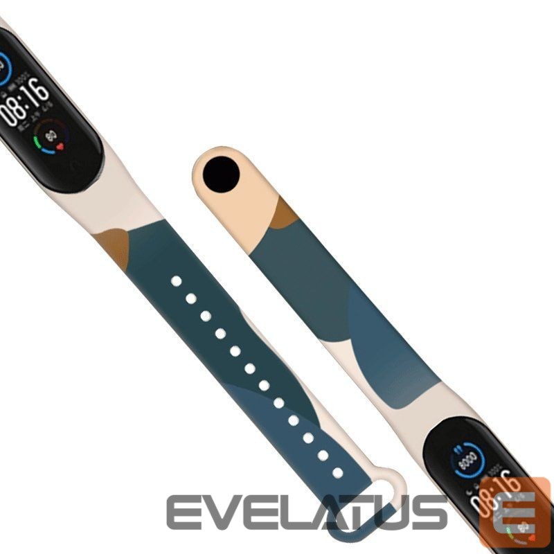 Strap Hurtel Strap Moro Wristband for Xiaomi Mi Band 6 / Mi Band 5 Silicone Strap Camo Watch Bracelet (14)