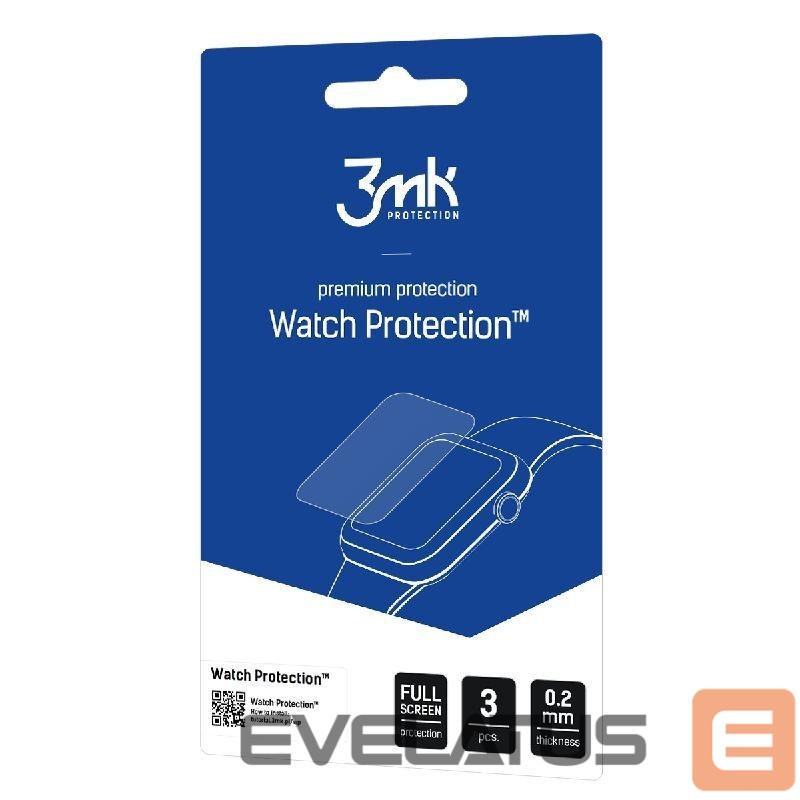Screen protection 3MK Apple Watch 6/SE 40MM Protection ARC