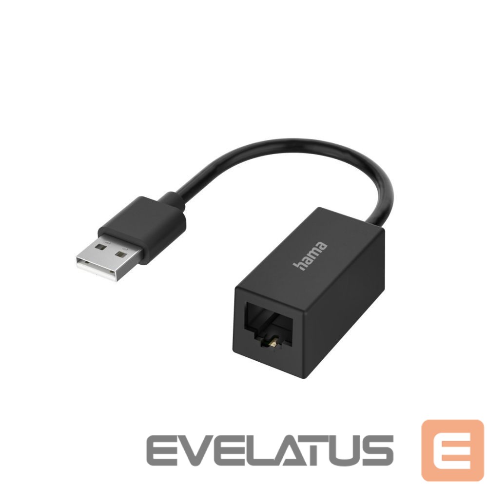 Other Computer Accessory Hama Hama 00200324 Network Adapter, USB Plug - LAN/Ethernet Socket, Fast Ethernet