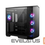 Computer case MSI  Case||MAG PANO 100R PZ|MidiTower|Case product features Transparent panel|ATX|MicroATX|MiniITX|Colour Black|MAGPANO100RPZ 