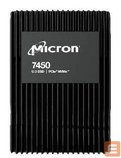 Hard drive SSD Micron SSD||SSD series 7450 PRO|3.84TB|PCIE|NVMe|NAND flash technology TLC|Write speed 5300 MBytes/sec|Read speed 6800 MBytes/sec|Form Factor U.3|TBW 7000 TB|MTFDKCB3T8TFR-1BC1ZABYYR