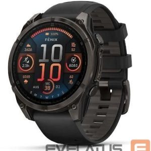 Smart watches Garmin  FENIX 8 SAPPHIRE/BLACK/GRAY 47 mm, AMOLED 