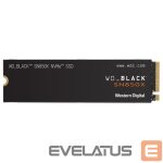 Hard drive SSD Western Digital  SSD||Black SN850X|4TB|M.2|PCIE|NVMe|Write speed 6600 MBytes/sec|Read speed 7300 MBytes/sec|2.38mm|TBW 2400 TB|WDS400T2X0E 