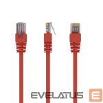 Commutator Gembird  PATCH CABLE CAT5E UTP 1.5M/RED PP12-1.5M/R 