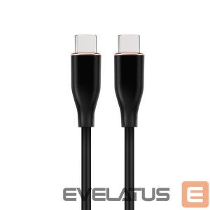 Cable Gembird  CABLE USB-C 1.5M PREMIUM BLACK/CC-USB2S-CMCM-1.5M-BK 