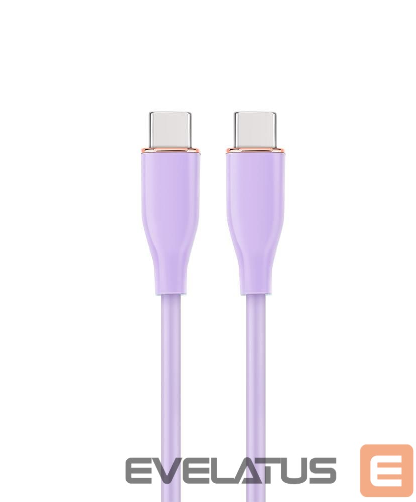 Cable Gembird CABLE USB-C 1.5M PREMIUM VIOL./CC-USB2S-CMCM-1.5M-P