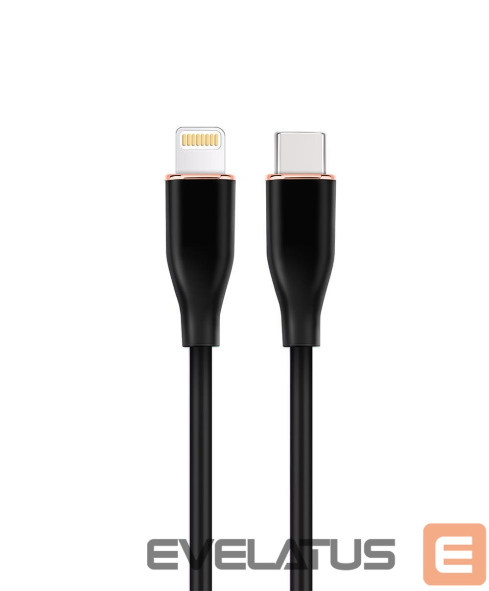 Cable Gembird CABLE LIGHTNING TO USB-C 1.5M/CC-USB2S-CM8PM-1.5M-BK