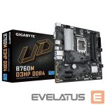 Motherboard for Intel processors Gigabyte  Mainboard||Intel B760 Express|LGA1700|Micro-ATX|Memory DDR4|Memory slots 4|2xPCI-Express 3.0 1x|1xPCI-Express 4.0 16x|2xM.2|1x15pin D-sub|1xHDMI|1xDisplayPort|6xUSB 2.0|5xUSB 3.2|1xUSB-C|1xPS/2|1xRJ45|3xAudio port|B760MD3HPDDR4 