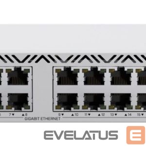Commutator Mikrotik  NET SWITCH 24PORT 1000M 2SFP+/CSS318-16G-2S+IN 
