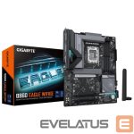 Motherboard for Intel processors Gigabyte  Mainboard||Intel B860 Express|LGA1851|ATX|Memory DDR5|Memory slots 4|3xPCI-Express 16x|3xM.2|1xHDMI|1xDisplayPort|1xAudio-In|1xAudio-Out|1xMicrophone|4xUSB 2.0|1xUSB 3.2|1xUSB-C|1xPS/2|1xRJ45|B860EAGLEWIFI6E1.0 