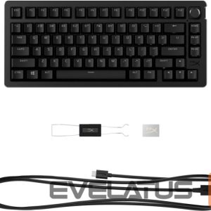 Computer keyboard HyperX  KEYBOARD ALLOY RISE 75 S BLACK/7G7A4AA#ABA 