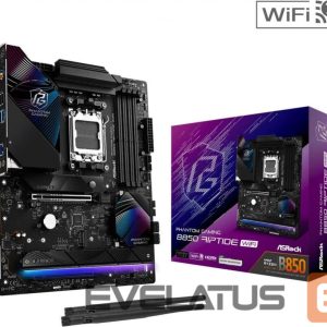 Motherboard for AMD processors Asrock  Mainboard||AMD B850|SAM5|ATX|Memory DDR5|Memory slots 4|1xPCI-Express 4.0 16x|1xPCI-Express 5.0 16x|1xM.2|1xHDMI|1xAudio-In|1xAudio-Out|8xUSB 2.0|9xUSB 3.2|3xUSB-C|1xOptical S/PDIF|1xRJ45|B850RIPTIDEWIFI 