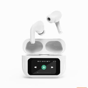 Wired headphones Gembird  HEADSET BLUETOOTH/WHITE TWS-LCD-ANC-01-W 