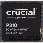 Hard drive SSD Crucial  SSD||P310|2TB|M.2|PCIe Gen4|NVMe|3D NAND|Write speed 6000 MBytes/sec|Read speed 7100 MBytes/sec|TBW 440 TB|CT2000P310SSD2 