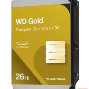 Hard drive HDD Western Digital  HDD||Gold|26TB|SATA|512 MB|7200 rpm|3,5"|WD261KRYZ 