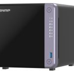 Servers QNAP  NAS STORAGE RACKST 4BAY 1U/NO HDD TS-432X-4G 