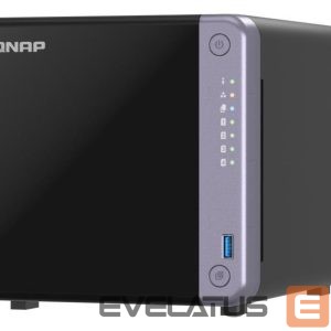 Servers QNAP  NAS STORAGE RACKST 4BAY 1U/NO HDD TS-432X-4G 