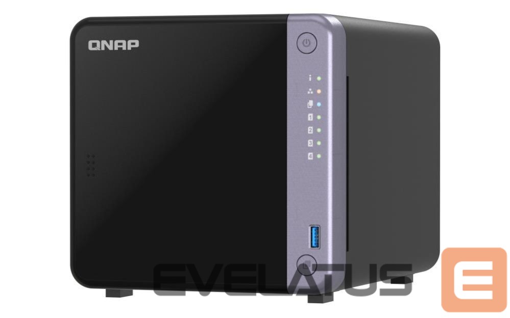 Servers QNAP NAS STORAGE RACKST 4BAY 1U/NO HDD TS-432X-4G